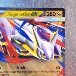 2025 Mega Evolution Mega Latias Ex Card HOLO Double Rare 100/132 Pokemon TCG - Image 4