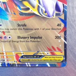 2025 Mega Evolution Mega Latias Ex Card HOLO Double Rare 100/132 Pokemon TCG - Image 5