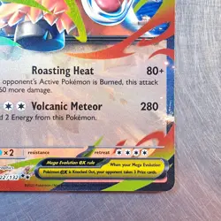 2025 Mega Evolution Mega Camerupt Ex Card HOLO Double Rare 022/132 Pokemon TCG - Image 5
