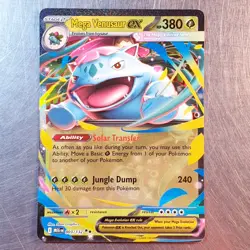 2025 Mega Evolution Mega Venusaur EX Ultra Rare Card 003/132 Pokemon TCG - Image 1