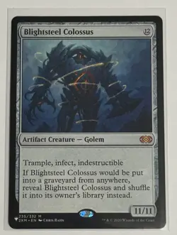 Blightsteel Colossus #235 The List - Double Masters Regular Mythic - Image 1