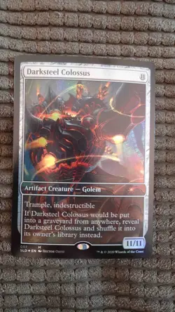 Magic: the Gathering / MtG Foil Darksteel Colossus x1 Secret Lair - Image 1