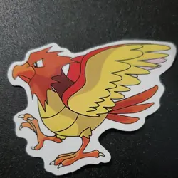 Spearow Sticker + Random Official Pokemon TCG Cards - Image 1