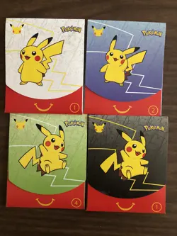 1X Pokemon 25th Anniversary McDonalds Promo Sealed Booster Pack - Image 1