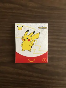 1X Pokemon 25th Anniversary McDonalds Promo Sealed Booster Pack - Image 2