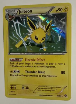 Jolteon 26/98 Holo Rare Pokemon XY - Ancient Origins Near Mint/Mint - Image 3