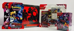 Pokemon TCG: Destined Rivals~ ETB, Booster Bundle, Blister, (2) Sleeves Sealed - Image 1
