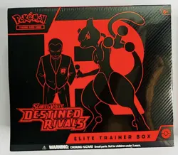 Pokemon TCG: Destined Rivals~ ETB, Booster Bundle, Blister, (2) Sleeves Sealed - Image 2
