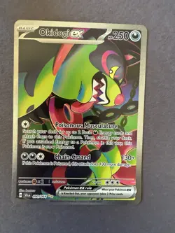 Okidogi EX Special Illustration Rare SIR 090/064 Pokemon 2024 Shrouded Fable NM - Image 1