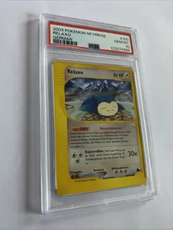 Relaxo | PSA 10 GEM MT | Skyridge | #100 | Low Pop | Pokemon TCG | Chase | 2003 - Image 2