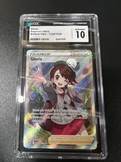 2022 Pokemon Brilliant Stars - Gloria Trainer Gallery TG26/TG30 CGC 10 - Image 1