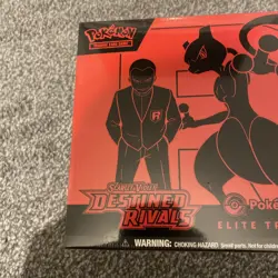 Destined Rivals Pokemon Center Exclusive Elite Trainer Box ETB in Acrylic Case - Image 5