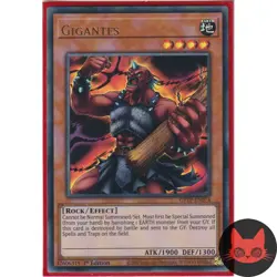Yugioh Gigantes GFTP-EN074 Ultra Rare 1st Edition NM - Image 1