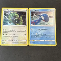 Rayquaza SWSH029 SWSH: Sword & Shield Promo Cards Kyogre Holo Pokemon Swirl !!! - Image 1