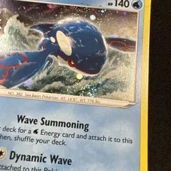 Rayquaza SWSH029 SWSH: Sword & Shield Promo Cards Kyogre Holo Pokemon Swirl !!! - Image 2