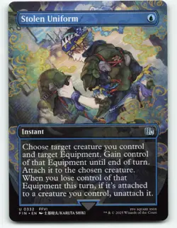 Stolen Uniform (Borderless) Final Fantasy Regular MTG 0332 - Image 1