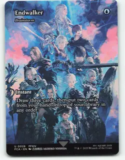 Endwalker (Brainstorm) Final Fantasy Magic the Gathering card 0028 - Image 1