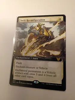 Swift Reconfiguration (Extended Art) Commander: Kamigawa: Neon Dynasty Regular - Image 1