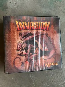 Magic the Gathering Invasion Ultra Pro 3-Ring Binder Vintage - Image 1