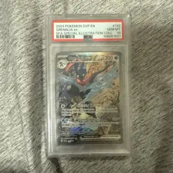 2024 POKEMON SVP EN-SV BLACK STAR PROMO #132 GRENINJA EX PSA 10 - Image 1