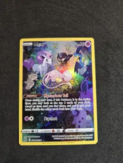 Pokemon TCG Mew GG10/GG70 Crown Zenith: Galarian Gallery Holo Nintendo 2023 NM - Image 2