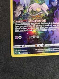 Pokemon TCG Mew GG10/GG70 Crown Zenith: Galarian Gallery Holo Nintendo 2023 NM - Image 4