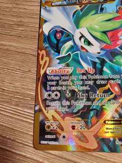 Shaymin EX 77a/108 XY Alternate Art Promo 2017 English Pokemon NM Fresh From Box - Image 5