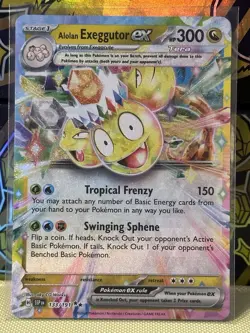 Alolan Exeggutor ex - 133/191 - Double Rare - Surging Sparks - Pokemon TCG - Image 1