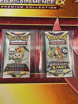 Pokemon Astral Radiance + Brilliant Stars Fun Booster Pack Factory Sealed - Image 1