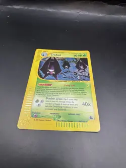 Pokemon TCG Crobat H5/H32 Skyridge Rare Holo WOTC Vintage - Image 1