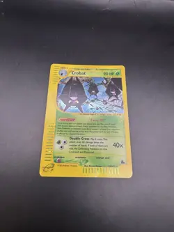 Pokemon TCG Crobat H5/H32 Skyridge Rare Holo WOTC Vintage - Image 2