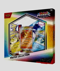 Pokemon TCG SV8.5 Prismatic Evolutions Poster Collection Box Factory Sealed - Image 1