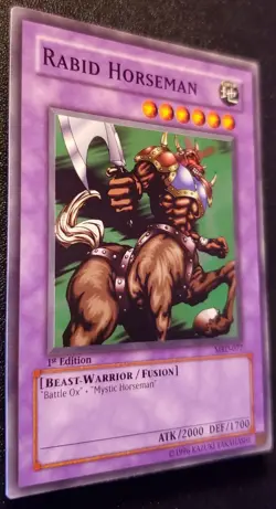 Yu-Gi-Oh! Rabid Horseman Metal Raiders MRD-077- Vintage - 2002 - Image 2