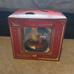 Charizard EX Super Premium Collection Figure Statue Card Stand - Image 1