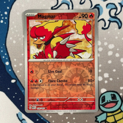 Magmar 126/165 Reverse Holo Scarlet & Violet 151 Set Pokemon Card 2023 NM - Image 1