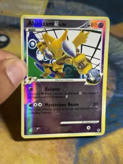 Alakazam E4 38/111 DP Rising Rivals Reverse Holo Rare SP Pokemon Card MP - Image 3