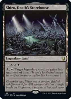 Shizo, Death's Storehouse - Near Mint MTG Commander: Dominaria United - Image 1