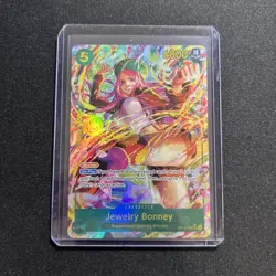 Jewelry Bonney SEC Alt Art OP12-118 NM One Piece Card Game English - Image 1
