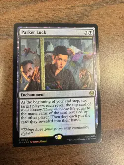 Parker Luck Marvel's Spider-Man Foil Rare - Image 1