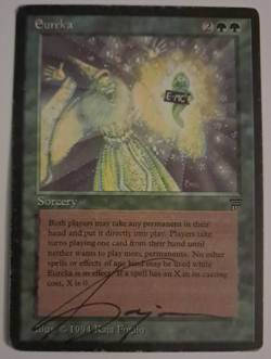 Eureka HP Signed Legends MTG Magic the Gathering - Image 1