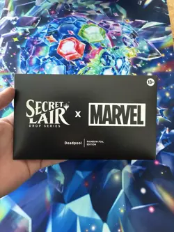 Secret Lair x Marvel Deadpool MTG Rainbow FOIL Edition - NEW, FACTORY SEALED - Image 2