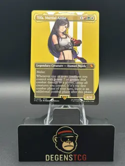 Tifa, Martial Artist (Borderless) Commander: Final Fantasy Regular non foil mtg - Image 1