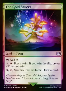The Gold Saucer FINAL FANTASY (FIN) NM MTG Foil - Image 1