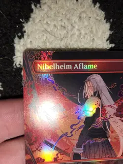 Nibelheim Aflame (Borderless + Foil) Final Fantasy MTG - Image 2