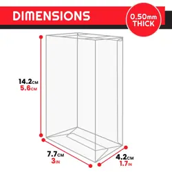 Display Case Storage Protector for Pokemon Japanese Booster Box Small - 5-Pac... - Image 4