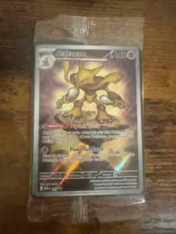 Alakazam 009 Mega Evolutions Black Star Promo Pokemon TCG - Sealed - Image 1