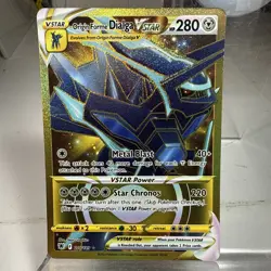 NM-Mint Origin Forme Dialga VSTAR - 210/189 - Gold Secret Rare Pokemon Astral Ra - Image 1