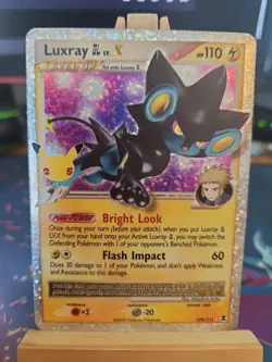 Pokemon TCG Luxray GL LV.X Holo Card Classic Collection 109/111 NM Condition - Image 1