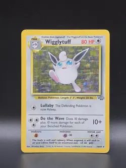 Wigglytuff Holo Rare Pokemon Trading Card 16/64 Jungle - Image 1