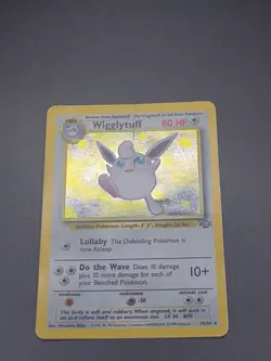 Wigglytuff Holo Rare Pokemon Trading Card 16/64 Jungle - Image 5